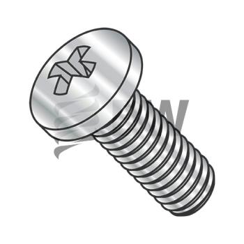 M2.5-0.45X3 Din 7985A Metric Phillips Pan Machine Screw Full Thread A4 Stainless Steel, M2.53MPPA4