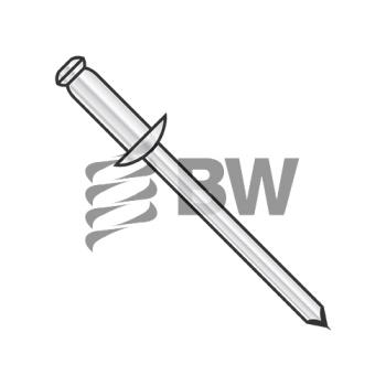 3/16 x 1.0-1.1 Aluminum Rivet w/ Aluminum Mandrel, ADA618