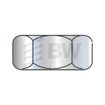 2 1/2-12  Finished Hex Nut Zinc