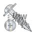 Installation Wood Screws, High-Low Thread, Ty-17 Pt