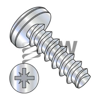 M2.5-1.4X6  Metric Pozi Pan Plastite/Fix Alternative 45 Degree Full Thread Zinc and Bake, M2.56LZP4