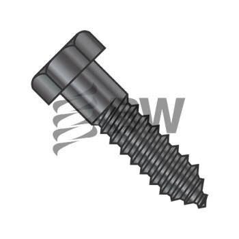 5/16 x 3/4  He x  Lag Screw Gimlet Point Black O x ide, 3112LB