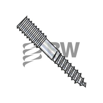5/16in-18 X 4 1/2in Hanger Bolt Plain Center Zinc