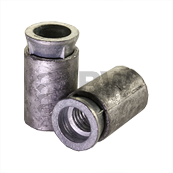 #10-24 Machine Screw Anchor Zinc Alloy Cone Lead Sleeve