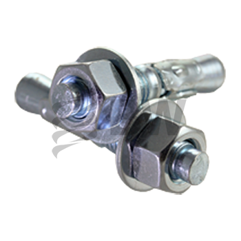 3/8-16 X 2 1/4 Commercial Wedge Anchors Zinc Cr+3