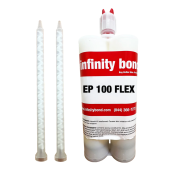 400ml INFINITY EP-100 Vibration and Shock Resistant 5-Minute Epoxy (Clear), INFINITY EP-100FLEX-400ML