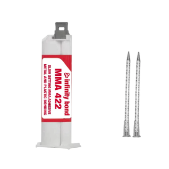 50ml INFINITY MMA-422 Slow-Set High-Strength Methacrylate Adhesive (Clear), INFINITY MMA-422-50ML-SM