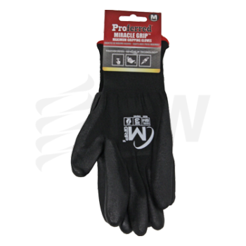 M05 Industrial Gloves (Black PU )