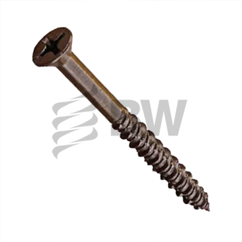 1/4 X 3 1/4 Trim Head Phil, Bronze Tapking Sd Concrete Screws, Durablecoat